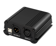 Mozos M48P zasilacz USB PHANTOM +48V do mikrofonów XLR - 1240056 - zdjęcie 1
